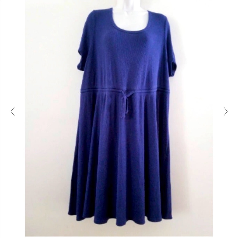 EasyWear Cotton Drawstring Dress